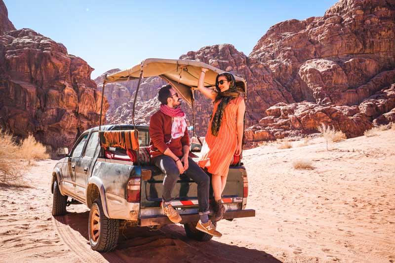 Wadi Rum çöl safarisi