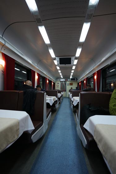 doğu ekspresi yemekli vagon